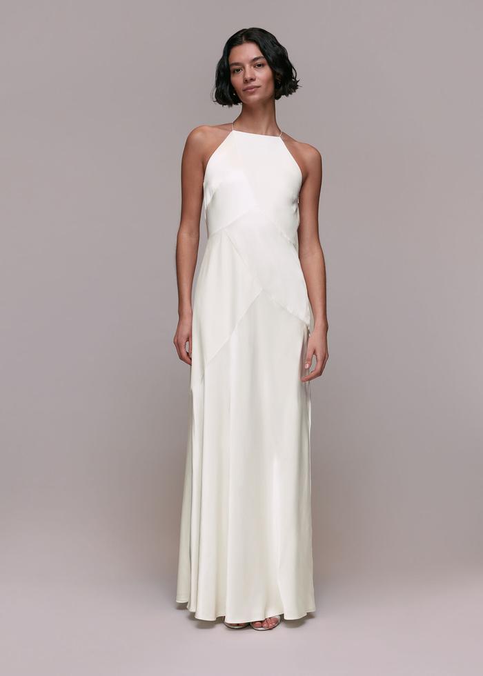 Whistles Eileen Silk Wedding Dress