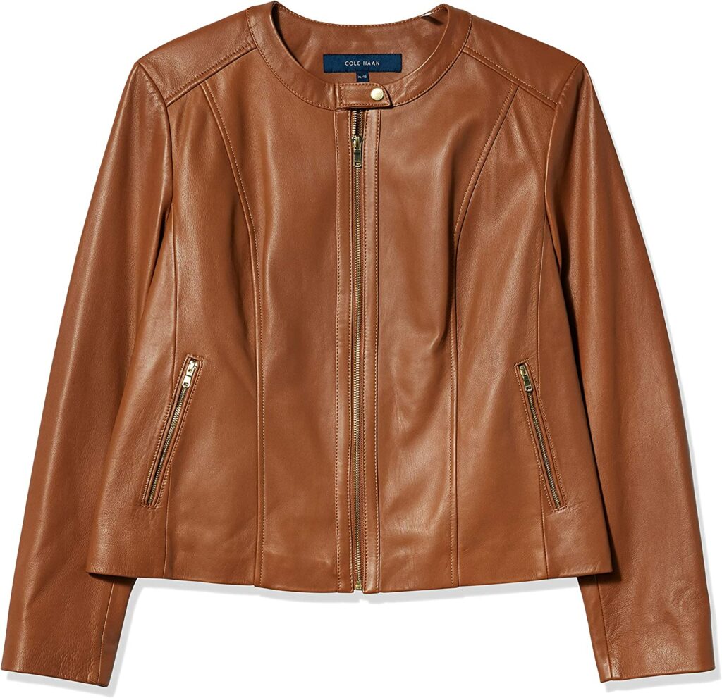 Cole Haan Women's Leather Jacket