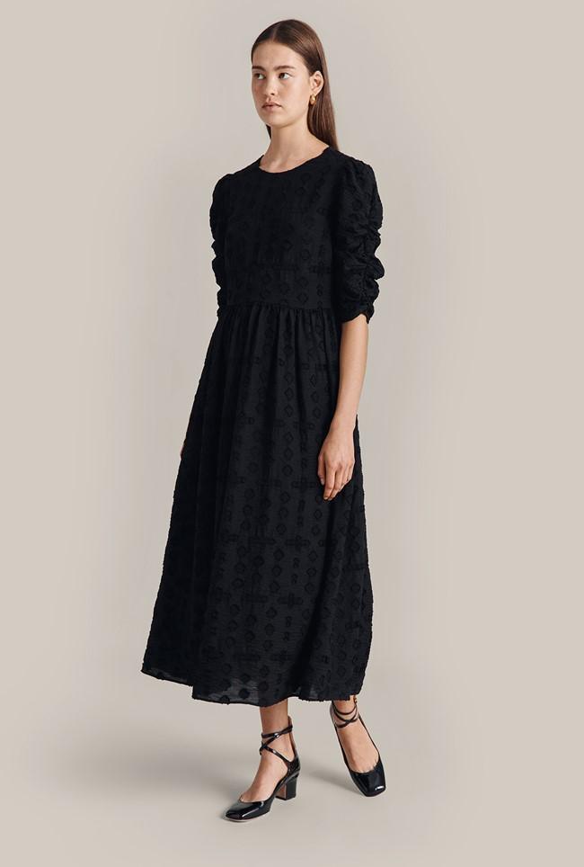 Ghost Corinne Chenille Midi Dress