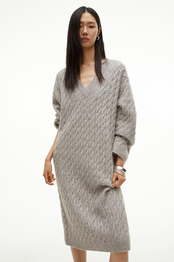 H&M Cable-Knit Dress