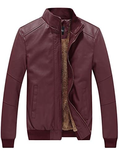 WenVen Leather Jacket