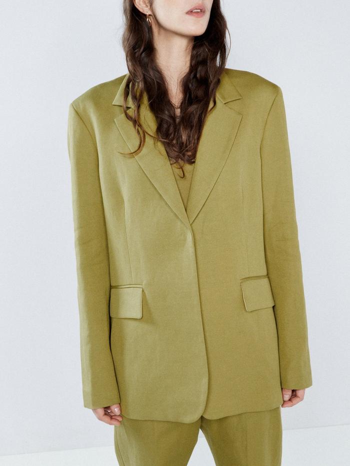 Raey Relaxed Ramie and Cotton-Blend Suit Jacket