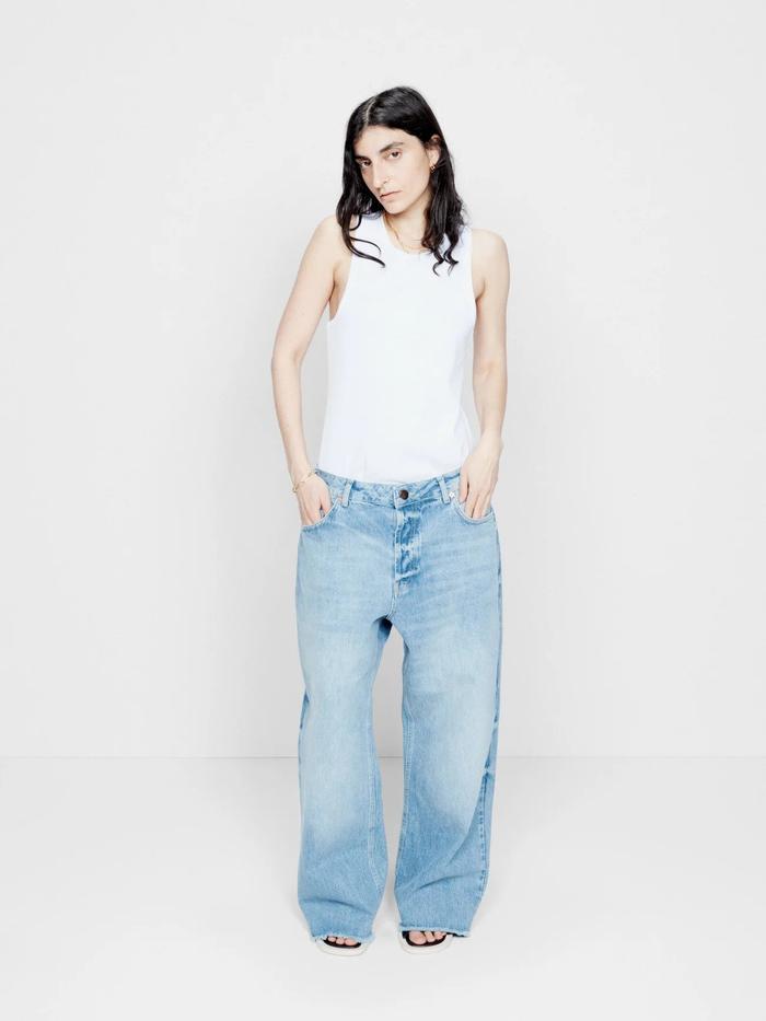 Raey Gait Organic-Cotton Super Wide-Leg Jeans